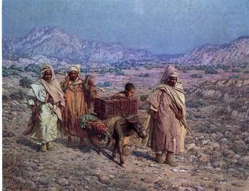Arab or Arabic people and life. Orientalism oil paintings  431, unknow artist